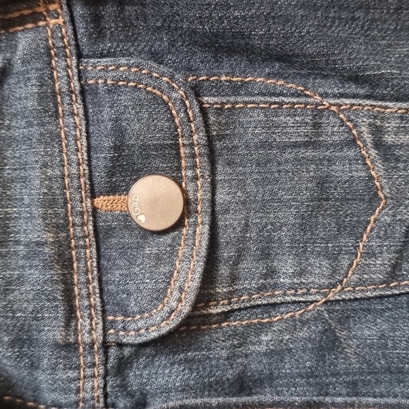 GAP Kids Denim Jacket Denim Blue Girls - Picture 3 of 3
